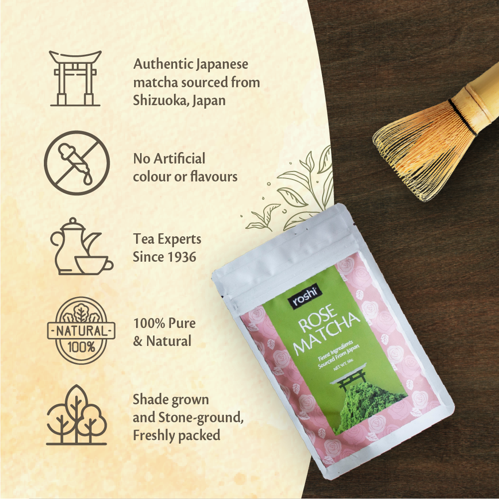 Roshi Rose Matcha | 50 g